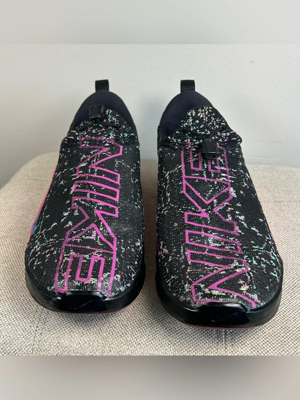 Nike React Metcon AMP Black Pink Cross Training Gym Shoes Womens 9.5 CT9155-063 - Picture 7 of 15